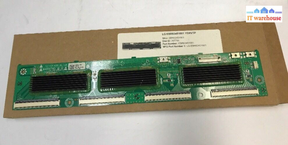 - LG 60" EAX61300801 EBR63451001 for 60PK550 TV / YDRVTR BUFFER BOARD @@@