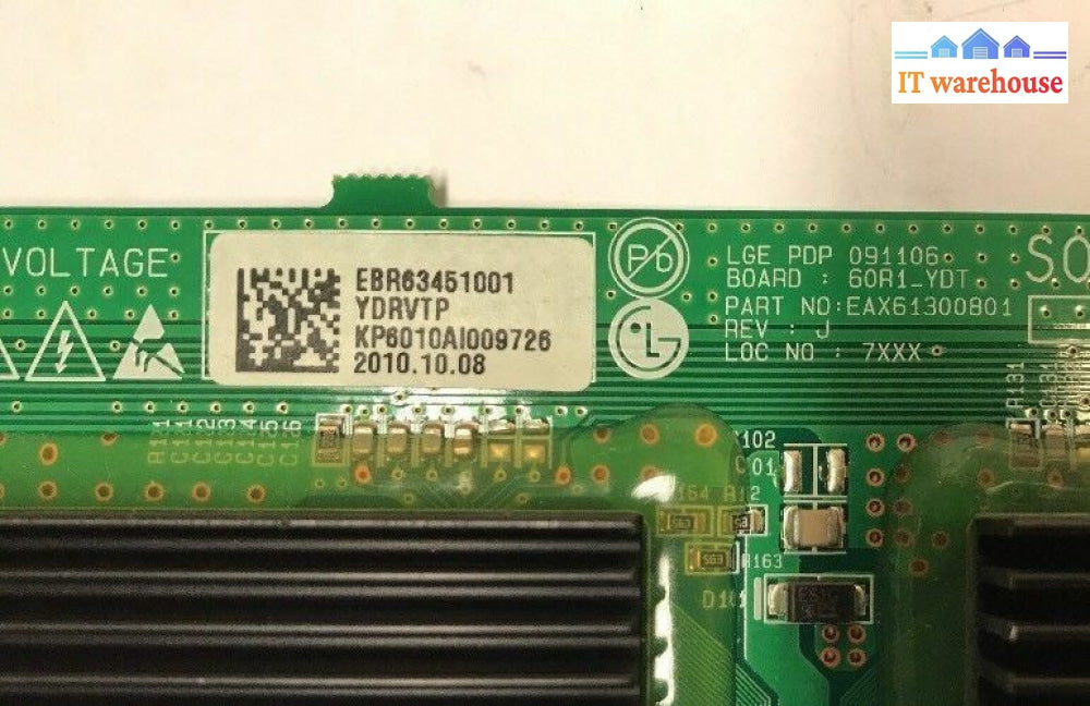 - LG 60" EAX61300801 EBR63451001 for 60PK550 TV / YDRVTR BUFFER BOARD @@@