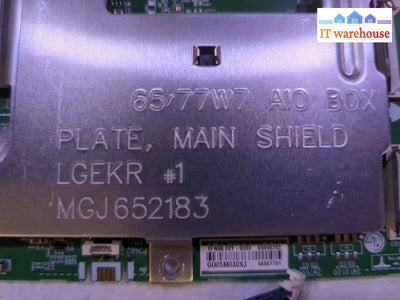 - LG 65" TV 65WU960H MAIN SHIELD BOARD 65/77W7 MGJ652183 G005M030XJ