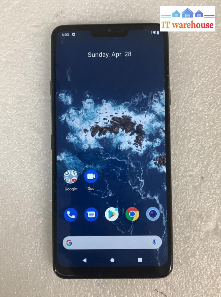 Lg G7 One 6.1’ Smart Phone / 32Gb Storage 4Gb Ram Black 4G Lte Unlocked ~