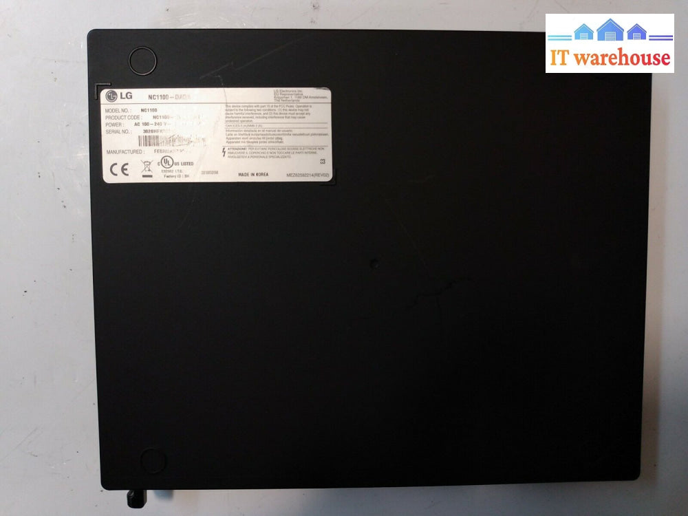 Lg Nc1100-Daqa Digital Signage Appliance - Intel Celeron P4500 2Gb Ram No Ssd