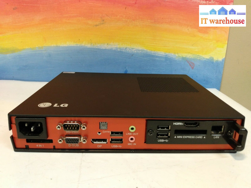 Lg Nc1100-Daqa Digital Signage Appliance - Intel Celeron P4500 2Gb Ram No Ssd