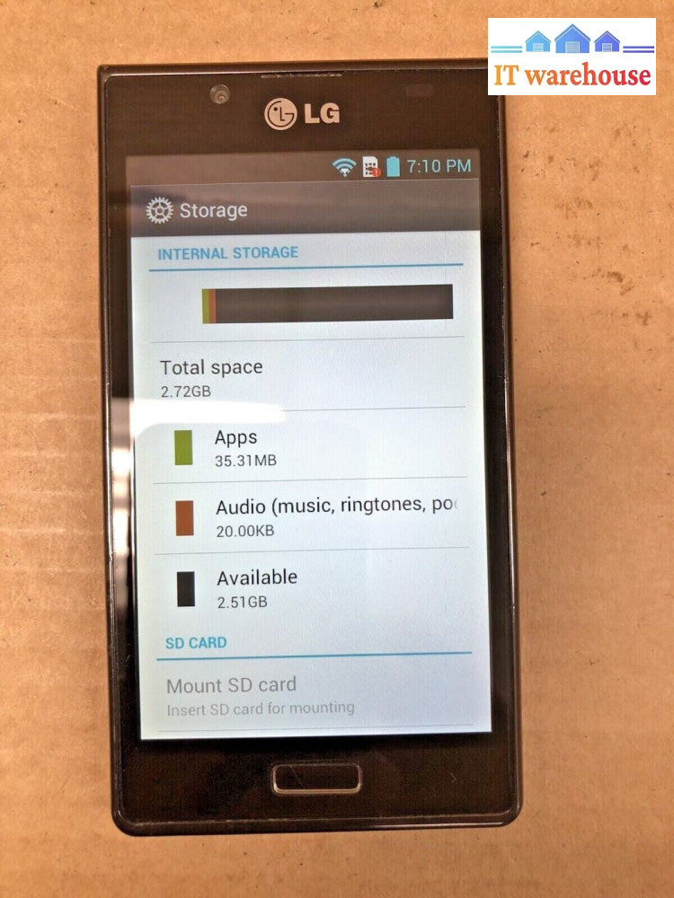 $ LG Optimus L7 smartphone 4.3" LG-P705G 3GB unlocked