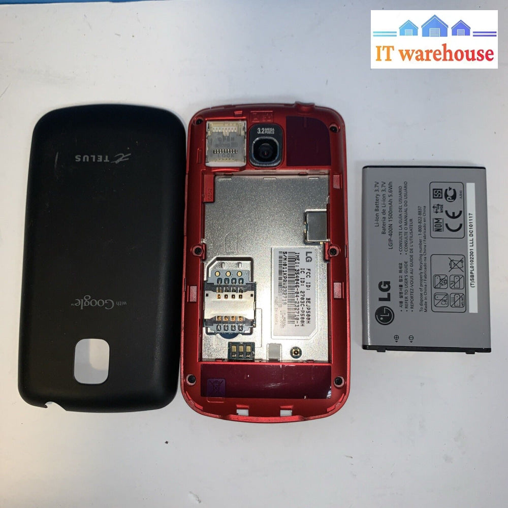 LG Optimus One P500h Cellphone Cell phone (Carrier: Telus)