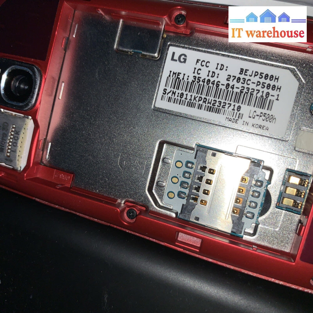 LG Optimus One P500h Cellphone Cell phone  (Carrier: Telus)