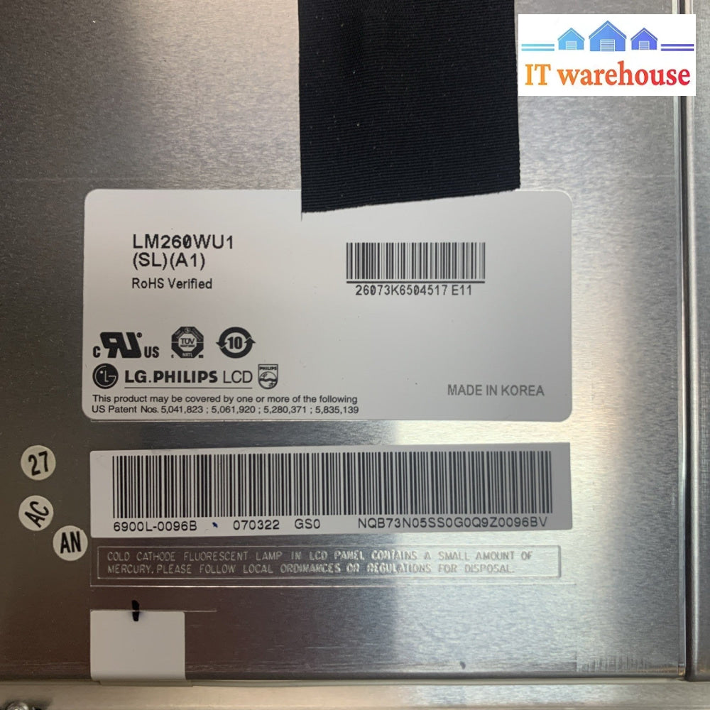 LG.Philips LCD LM260WU1-(SL)(A1) SLA1 Panel