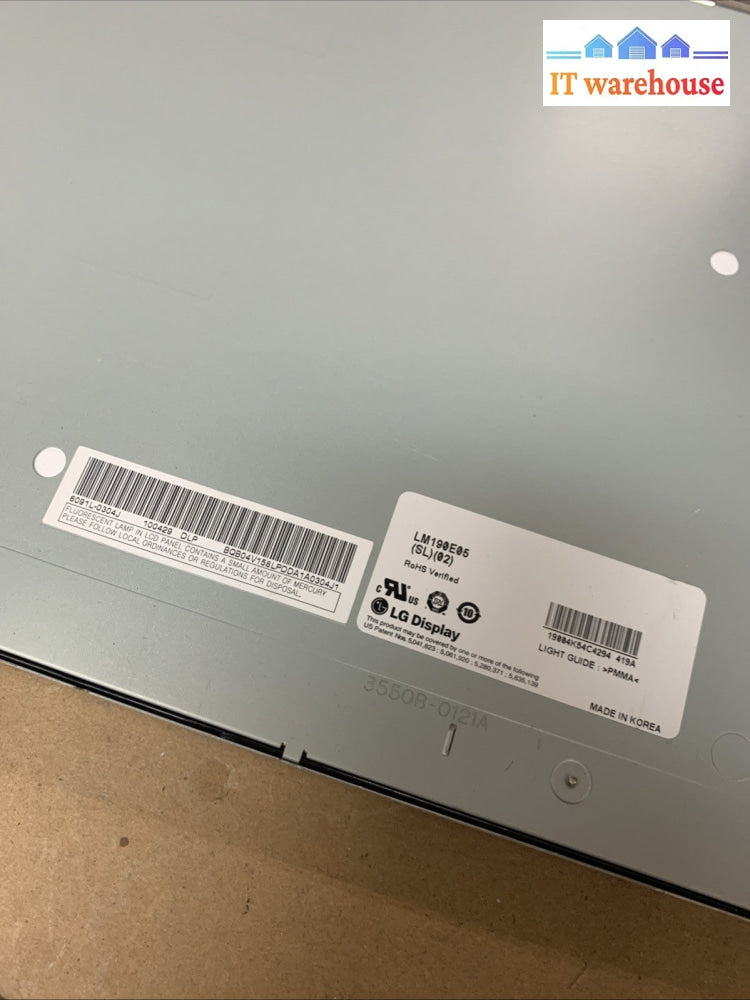 LG.Philips LM190E05- (SL)(02) 1280*1024 LCD PANEL SCREEN with power board