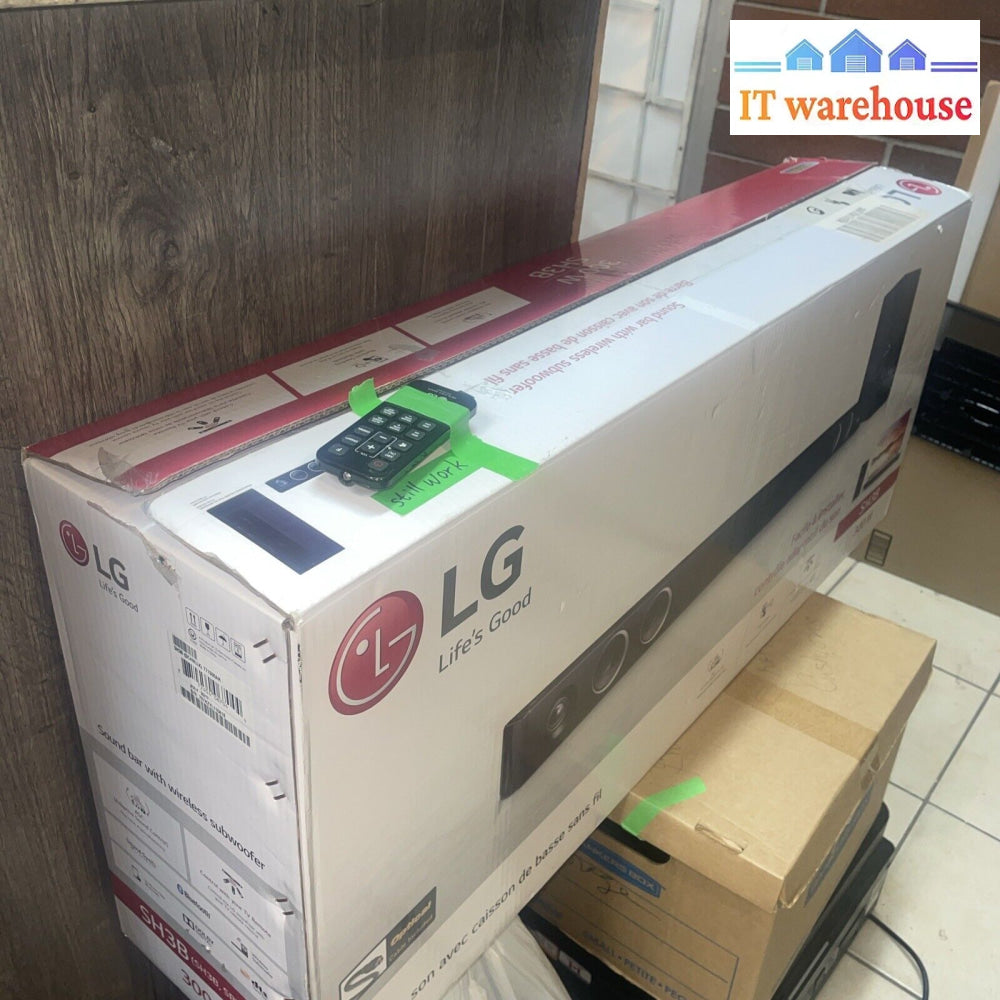 Lg Sh3B Soundbar /W Subwoofer And Remote.