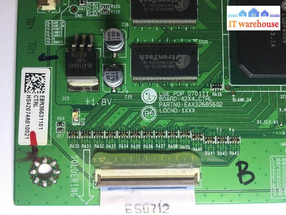 LGE PDP 070111 Board LGEPDP 070111 EAX32685602 42X4_CTRL