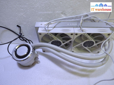- Lian Li Galahad Aio 240 Rgb White Cpu Liquid Cooler (Missing Parts Read)