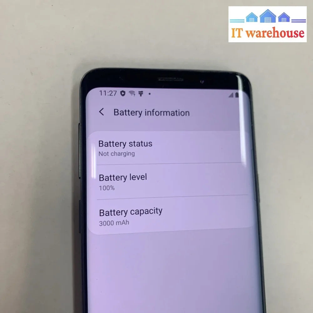 Like New (Carrier: Fido Rogers) Samsung Galaxy S9 SM-G960W 64GB Midnight Black