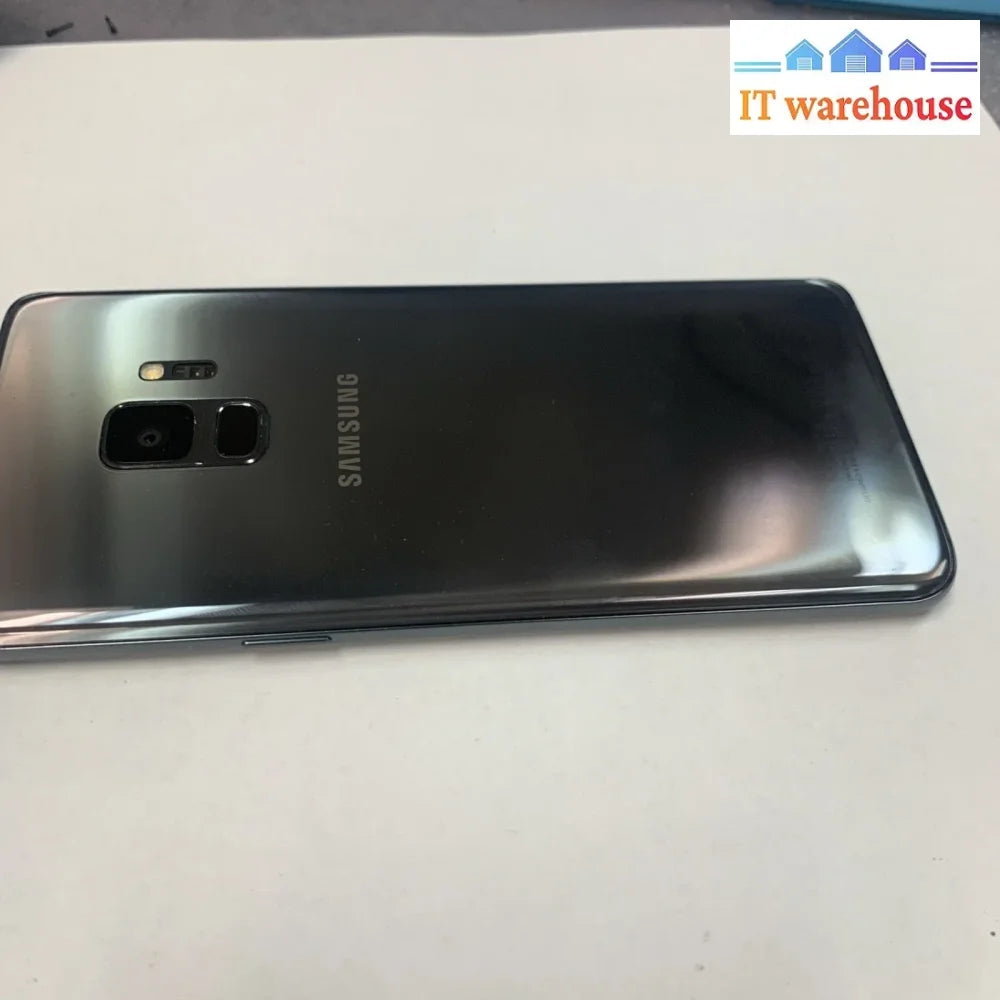 Like New (Carrier: Fido Rogers) Samsung Galaxy S9 SM-G960W 64GB Midnight Black