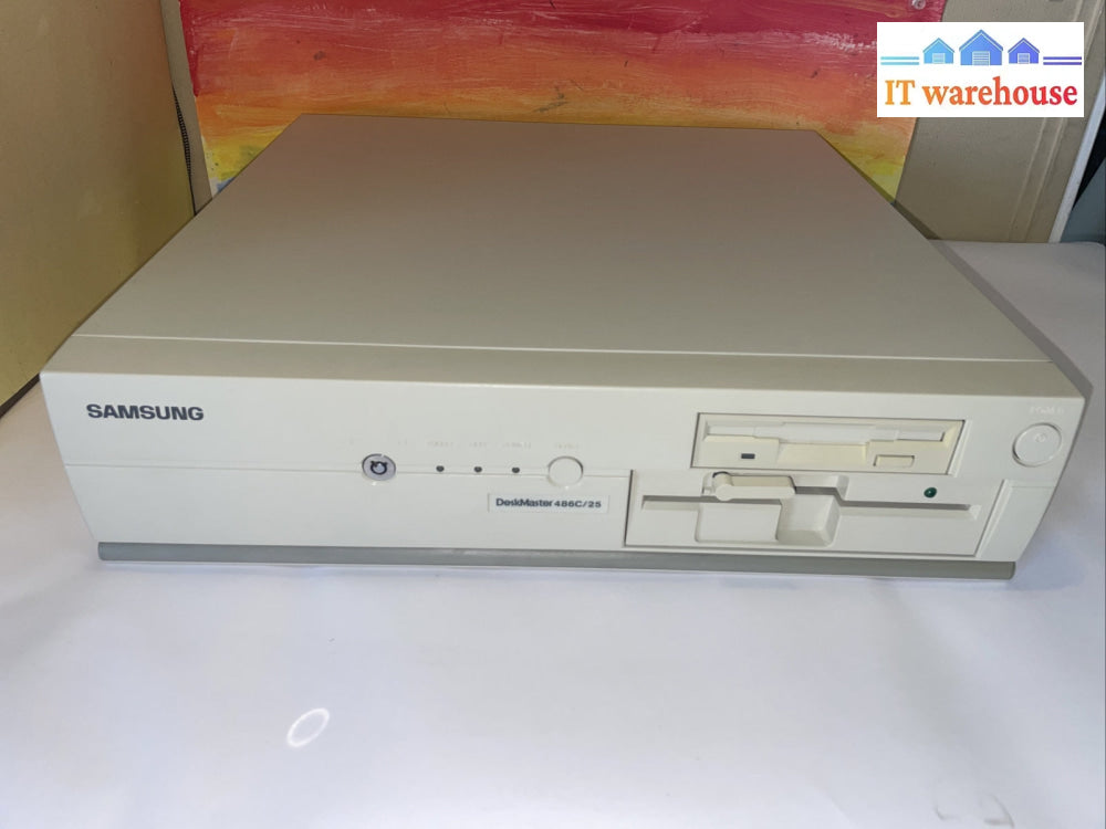 Like New ~ Vintage Samsung DeskMaster 486c/25 PC
