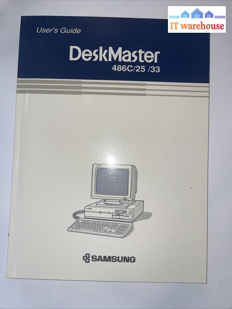 Like New ~ Vintage Samsung DeskMaster 486c/25 PC