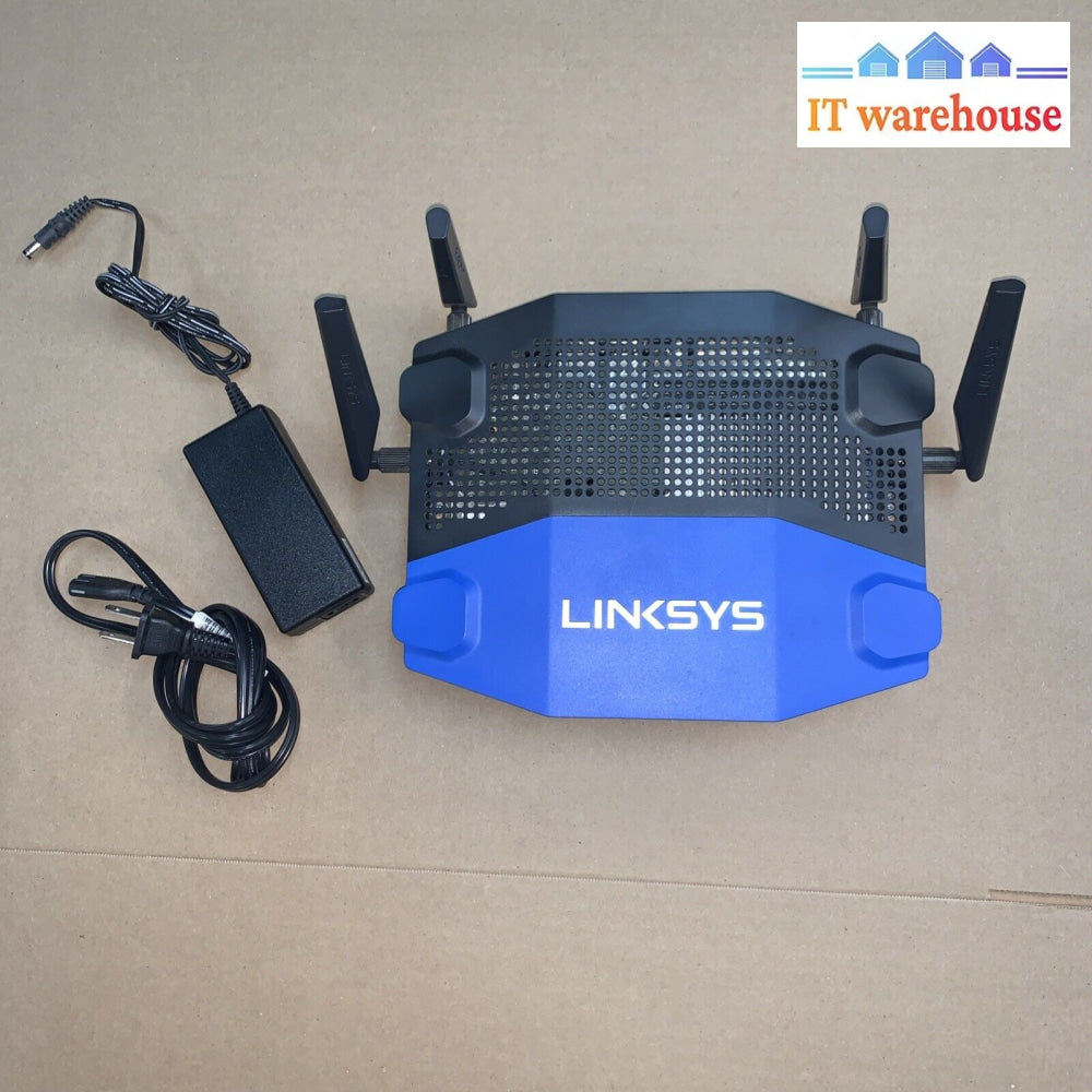 Linksys WRT3200ACM AC3200 Dual-Band Wi-Fi Router with Adapter