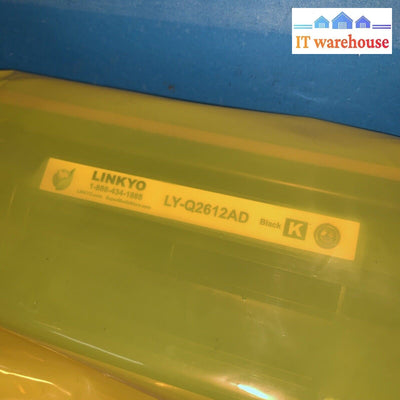 Linkyo Compatible Toner LaserJet 12A LY-Q2612AD Black Print Toner Cartridge