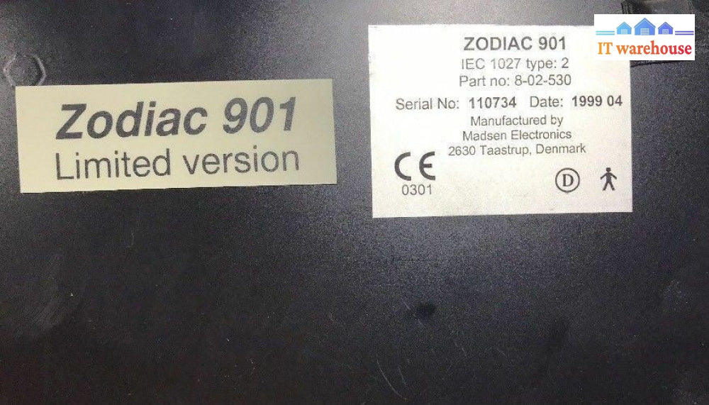- LOGIC BOARD 8-13-960/02 E8142 FOR MADSEN ZODIAC 901 MIDDLE-EAR ANALYZER @@@