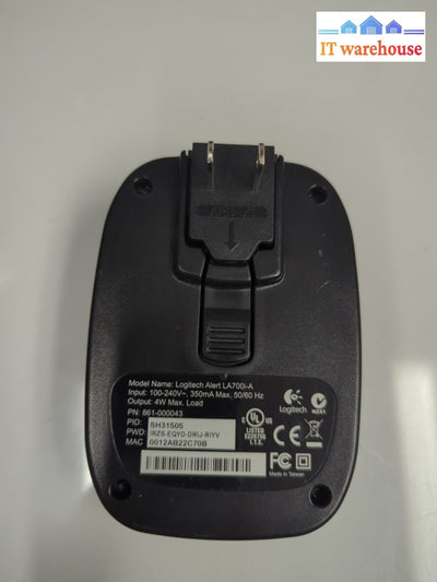  Logitech Alert POE Power Adapter LA700i-A  For Security Camera   -