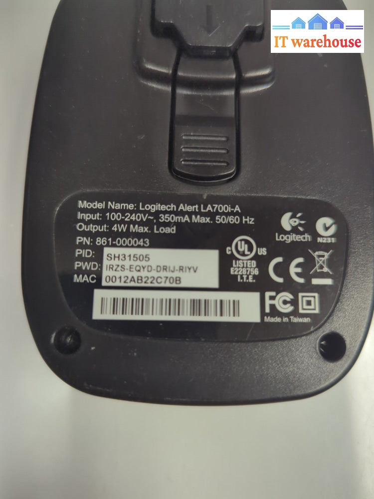  Logitech Alert POE Power Adapter LA700i-A  For Security Camera   -