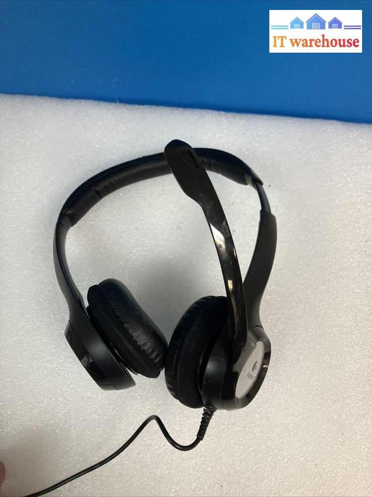 ~ Logitech Corded USB Headset With Microphone DZL-A-0052 *Tested*