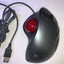 Logitech Dark Silver T-BB18 TrackMan Red Ball Wheel Optical Mouse 810-000766