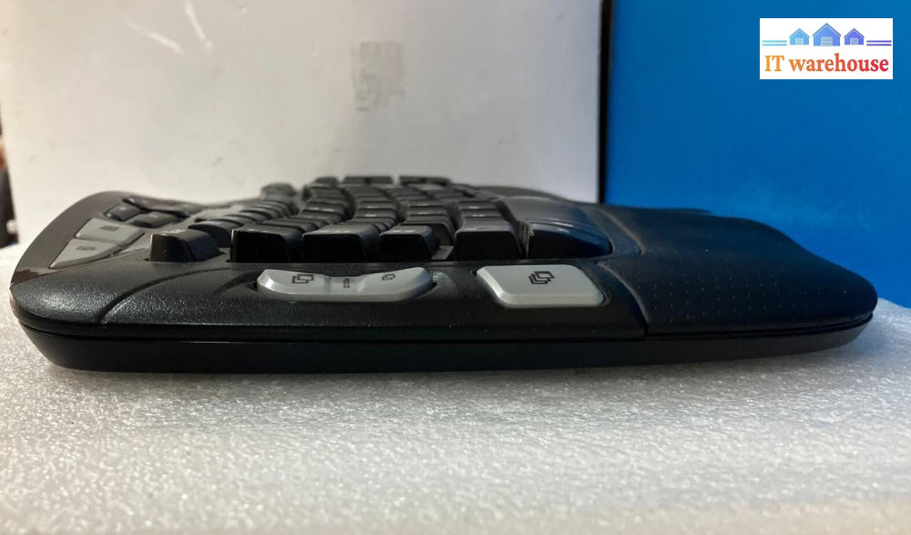 ~ Logitech K350 Wireless Wave Palm Rest Keyboard W/ Unifying Usb Receiver (Read)
