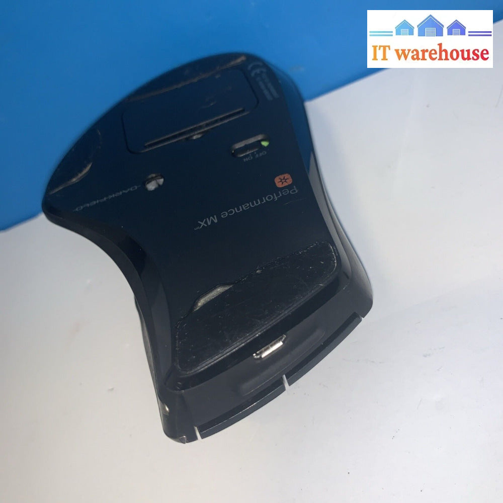 Logitech Performance Mx Wireless Mouse + Usb Dongle Rechargeable Battery