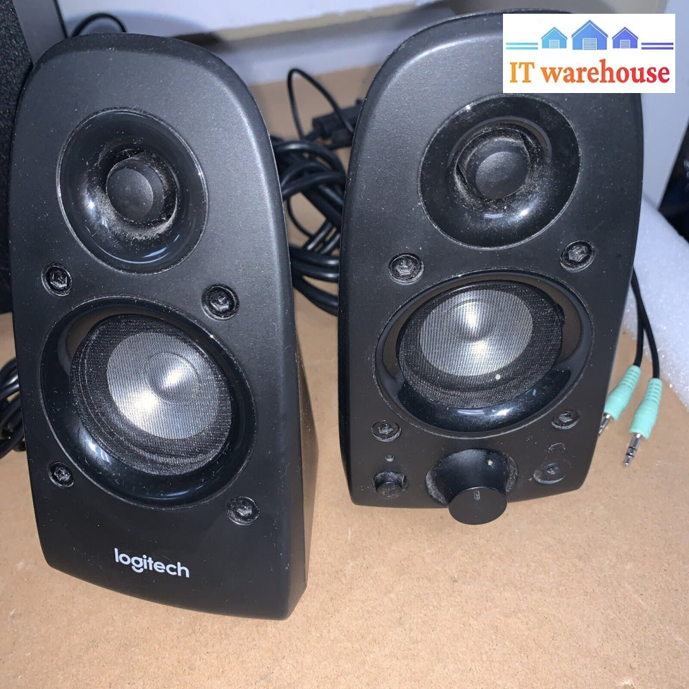 Logitech Z506 Surround Sound Home Theater Speaker System - Black - Tested