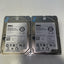 Lot 2 DELL SEAGATE ST300MM0006 300GB 10K 6Gbps SFF Serial SAS Hard Disk Drive