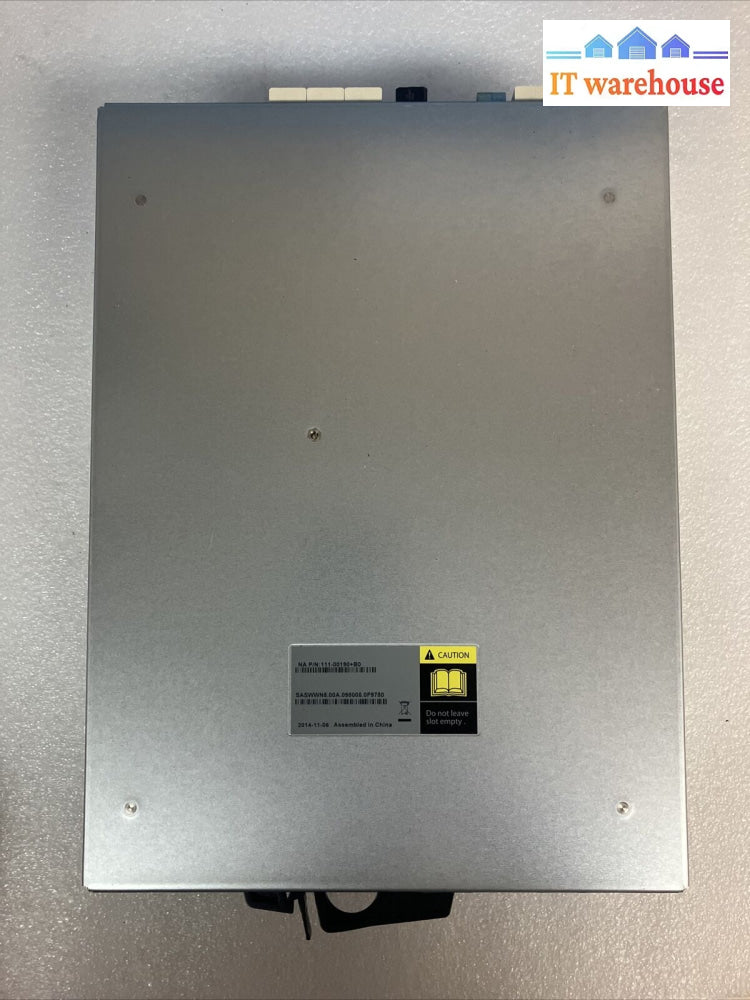 Lot 2X Netapp Iom6 111-00190 + B0 Sas Storage Controller Ethernet Server Module ~