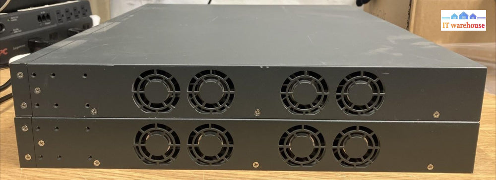~ Lot 2x Nortel Avaya 4550T-PWR AL4500A12-E6 48-Port PoE Ethernet Routing Switch
