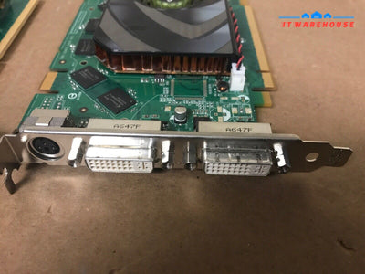 Lot 3 Dell Wh242 Nvidia Quadro Fx3500 Video Card 256Mb Gddr3 Dual Dvi Pci-E @@@
