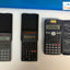 ~ Lot 3 mixed brand calculators Casio fx-260solar, Casio fx-500MS, Sharp EL-510R