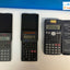 ~ Lot 3 Mixed Brand Calculators Casio Fx-260Solar Fx-500Ms Sharp El-510R