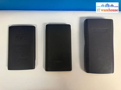 ~ Lot 3 mixed brand calculators Casio fx-260solar, Casio fx-500MS, Sharp EL-510R