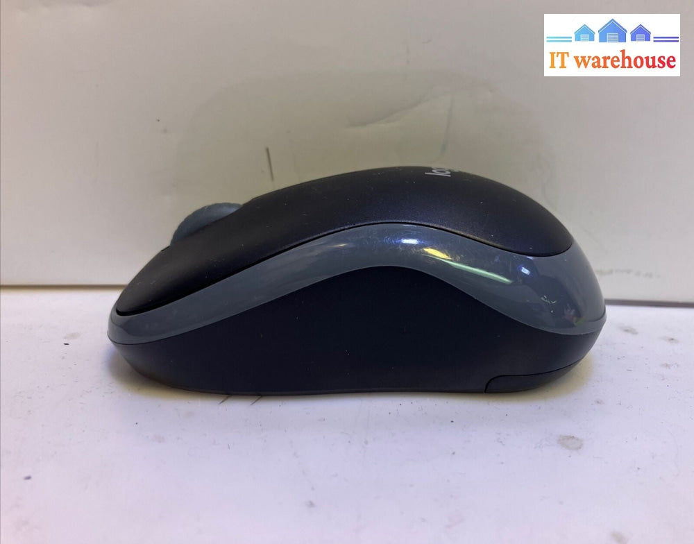 ~ (Lot 4x) Logitech M185 Black Wireless Optical Mouse + USB receiver