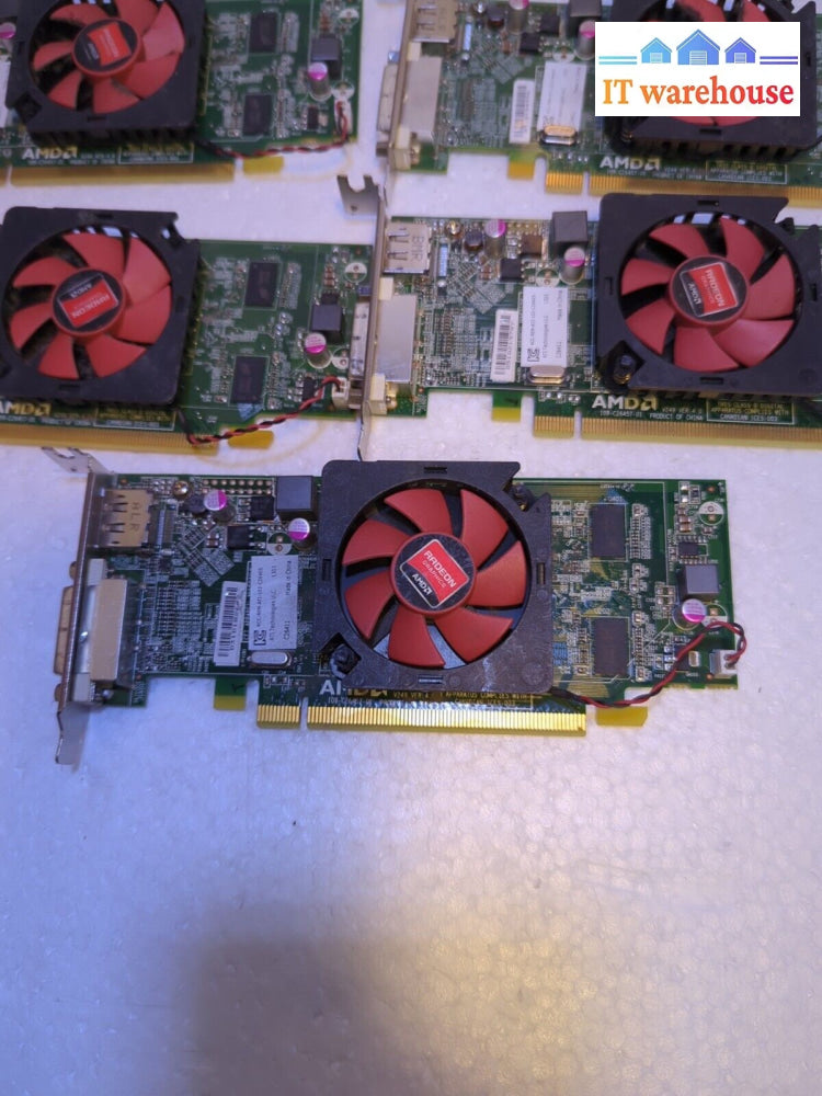 Lot 7 AMD Radeon HD6450 PCI-E Low Profile Video Card ATI-102-C26405 0WH7F N1N66-