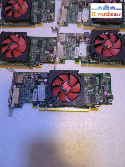 Lot 7 AMD Radeon HD6450 PCI-E Low Profile Video Card ATI-102-C26405 0WH7F N1N66-