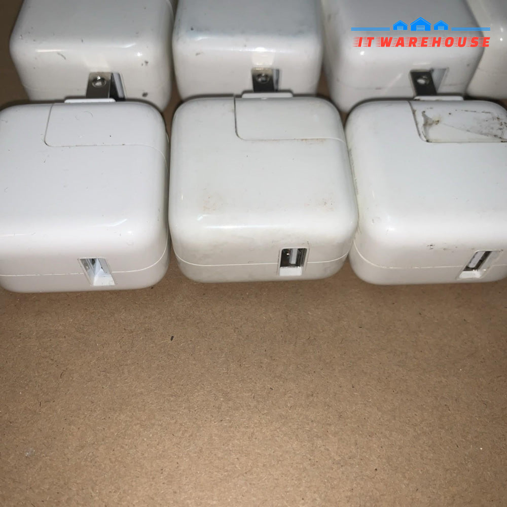 Lot of 10 Apple USB 5V power adapter charger