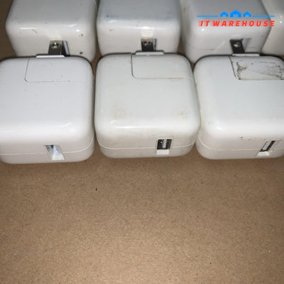 Lot of 10 Apple USB 5V power adapter charger