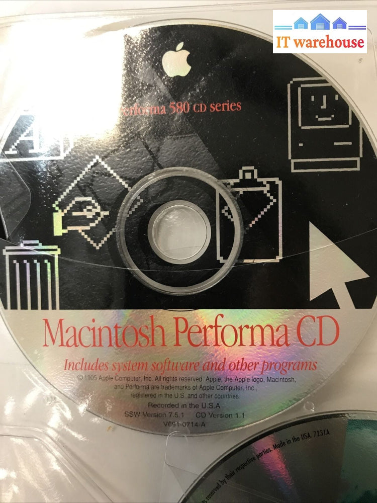 Lot of 10 CDs for MAC, See the pictures below for details