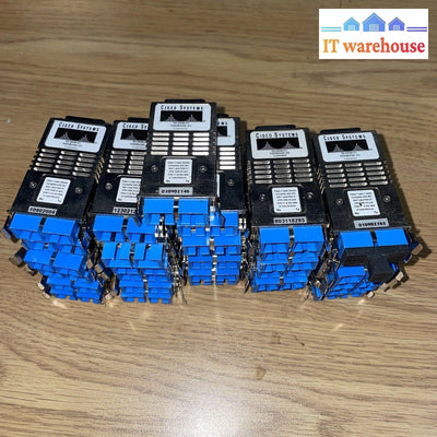 LOT OF 10 Cisco 30-0848-01 1000Base-ZX GBIC Transceiver Module (#B)