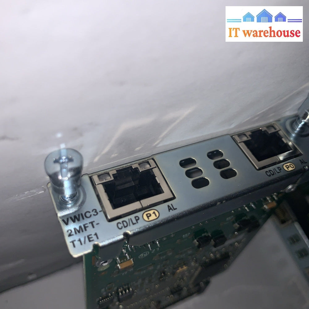 Lot of 10  Cisco VWIC3-2MFT-T1/E1 2-Port Voice / WAN Interface Card