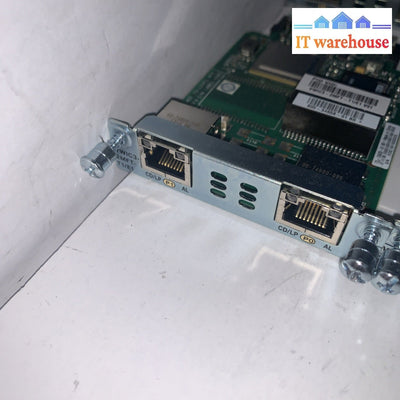 Lot of 10 Cisco VWIC3-2MFT-T1/E1 2-Port Voice / WAN Interface Card
