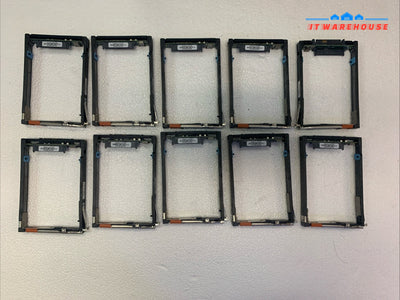 Lot of 10 Dell EMC VNX 2.5 Hard Drive Caddy w/SAS Interposer Protech 100-564-417