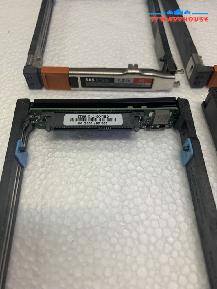 Lot of 10 Dell EMC VNX 2.5 Hard Drive Caddy w/SAS Interposer Protech 100-564-417