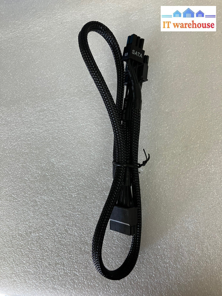 ~ Lot of 10 EVGA SuperNOVA 6-Pin 1 to 3 SATA G3 / G5 PSU Power Cable