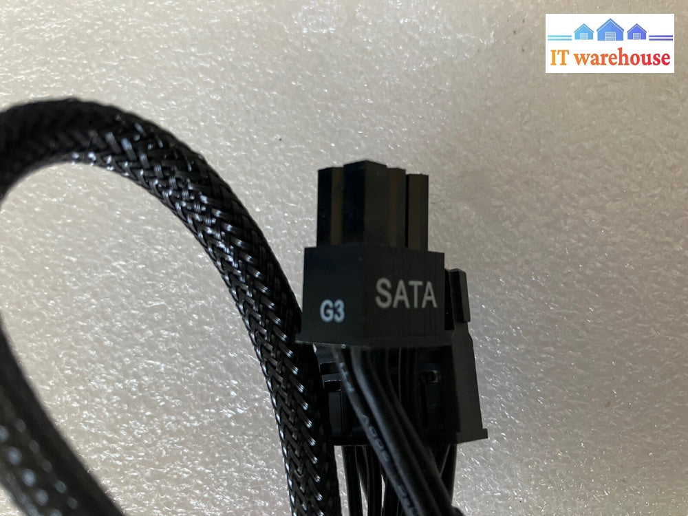 ~ Lot of 10 EVGA SuperNOVA 6-Pin 1 to 3 SATA G3 / G5 PSU Power Cable
