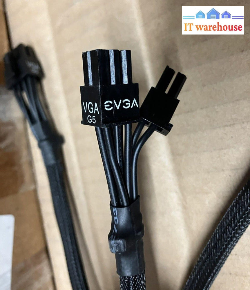 ~ (Lot of 10) EVGA SuperNOVA VGA G5 PCIe PSU Cable, 8-Pin to 8-Pin (6-Pin+2-Pin)