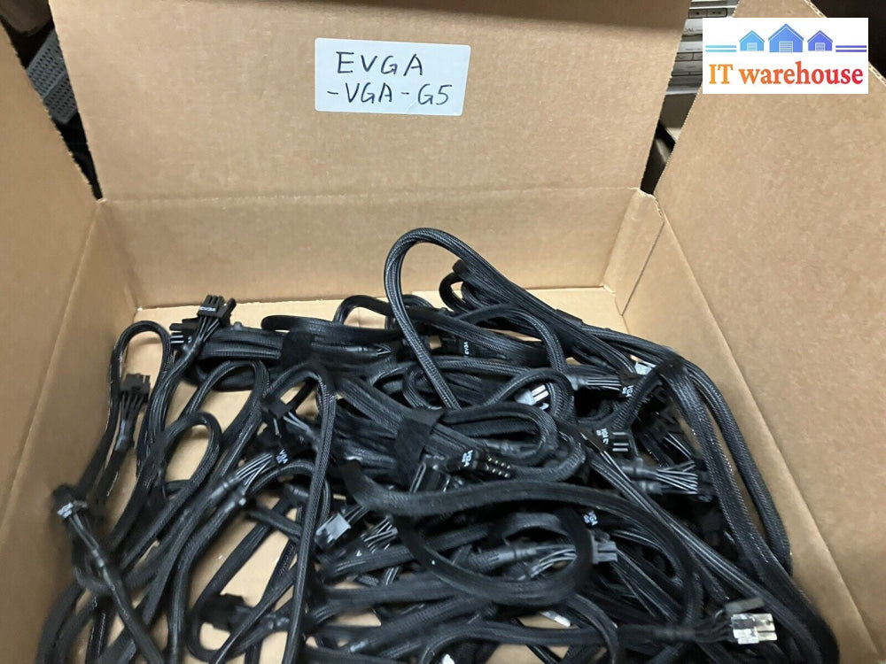 ~ (Lot of 10) EVGA SuperNOVA VGA G5 PCIe PSU Cable, 8-Pin to 8-Pin (6-Pin+2-Pin)